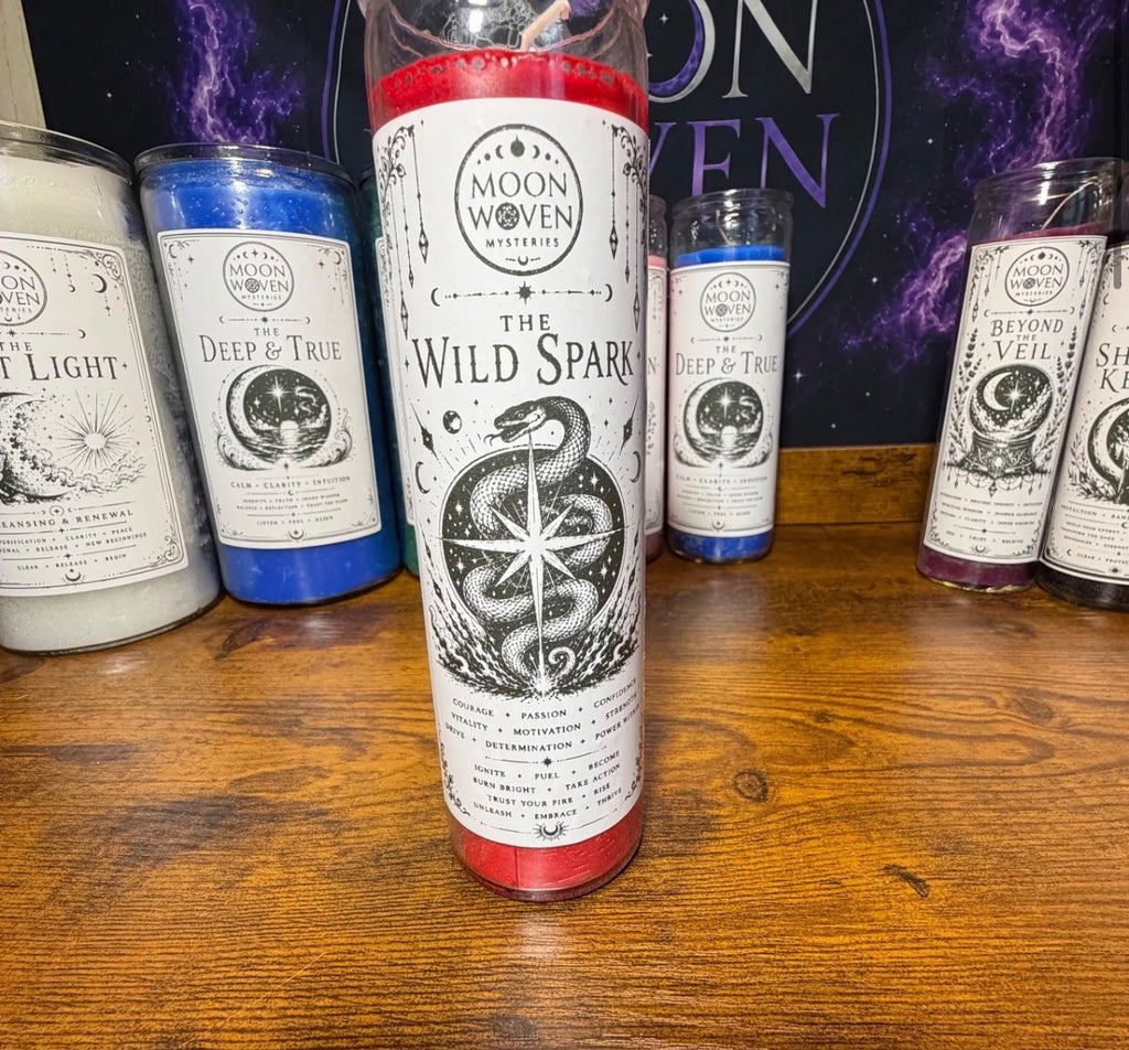 Moon Woven Candles