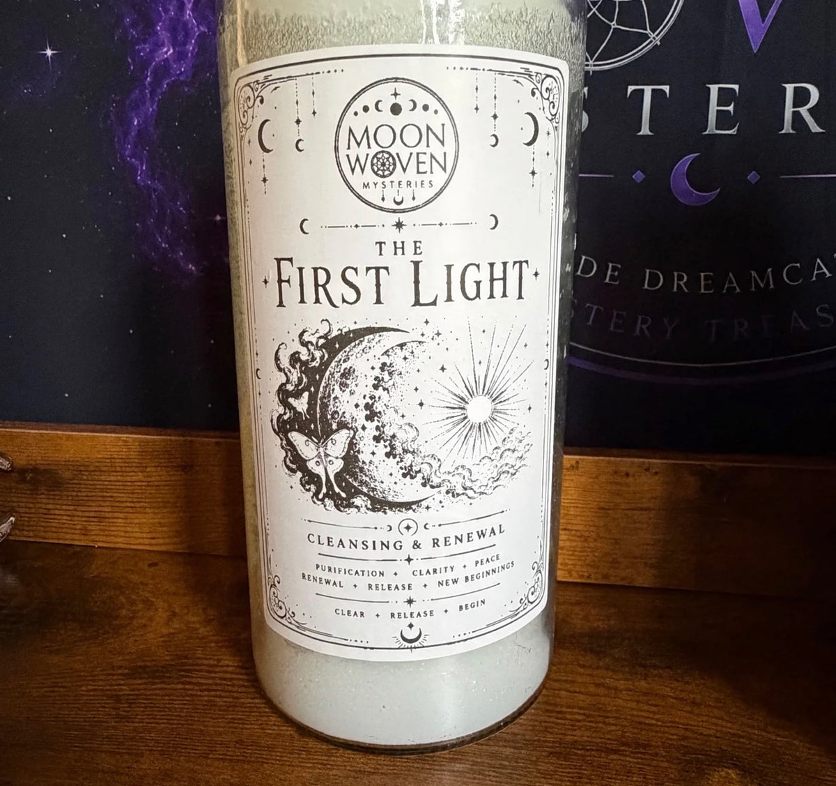 Moon Woven Candles